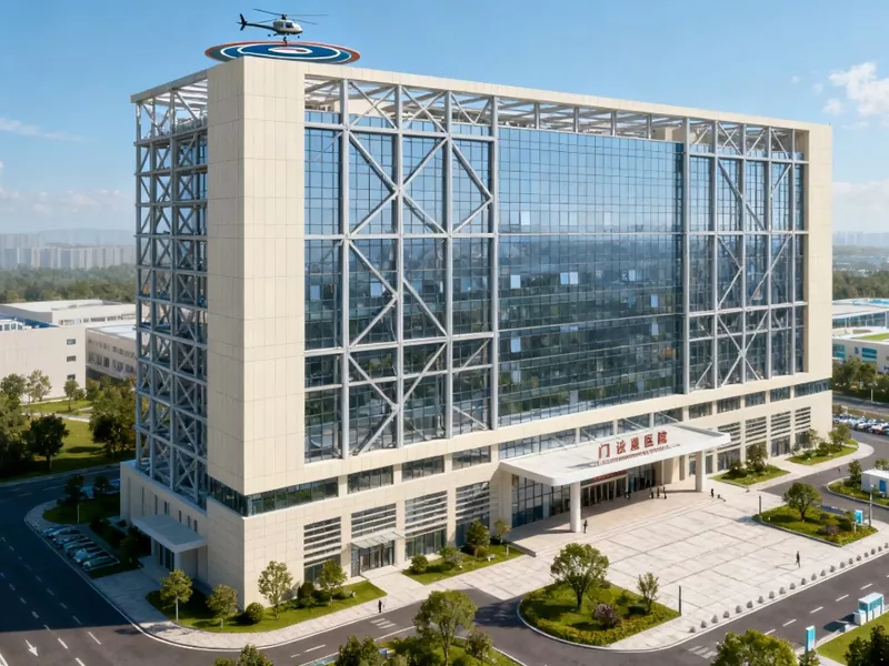 Kõrghoone kokkupandavad metallist haiglahoone