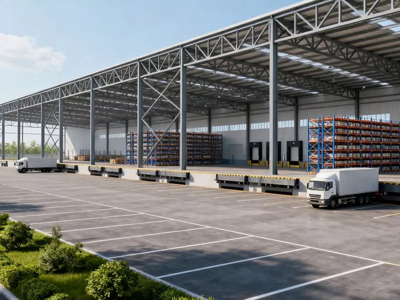 Teraskonstruktsioonide jaotuskeskuse hoone